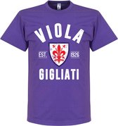 Fiorentina Established T-Shirt - Paars - XL