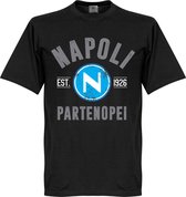 Napoli Established T-Shirt - Zwart - XL