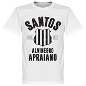 Santos Established T-Shirt - Wit - XXXXL