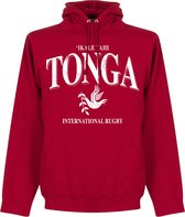 Tonga Rugby Hoodie - Rood - L