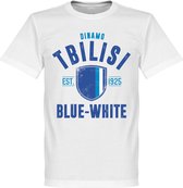 Dinamo Tbilisi Established T-Shirt - Wit - XXL
