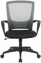 Clp Kampen Bureaustoel - Microvezel - Zwart / grijs
