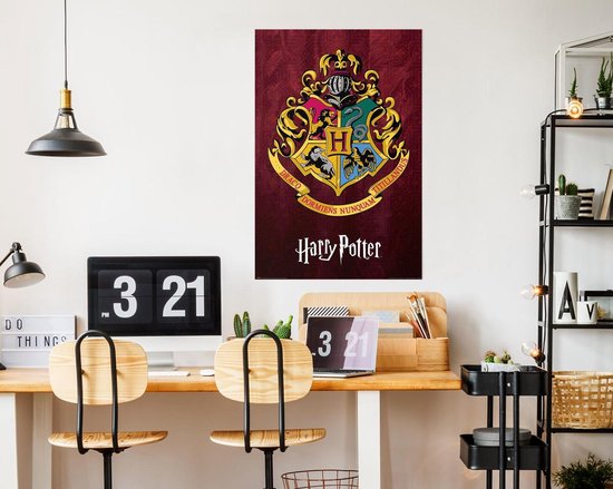 Harry Potter Zweinstein school embleem 61 | bol Poster 91.5 cm - x