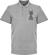 Liverpool Trophy Champions of Europe 2019 Polo Shirt - Grijs - S