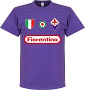 Fiorentina Team T-Shirt - Paars - S