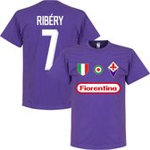 Fiorentina Ribery 7 Team T-Shirt - Paars - XL