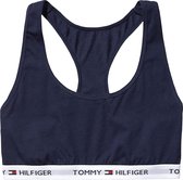 Tommy Hilfiger Sportbeha - Maat M - Vrouwen - navy/ wit