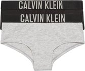 Calvin Klein Onderbroek - Maat 128  - Meisjes - zwart/ grijs Maat 128/140