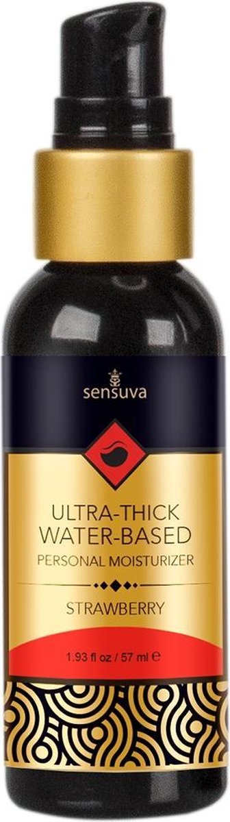 Goedkoopste Sensuva - Ultra-Dikke Waterbasis Glijmiddel Aardbei 57 ml