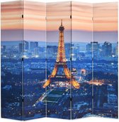 Kamerscherm 200x170cm Parijs (Incl Anti Kras Vilt) - Ruimteverdeler - Kamerverdeler - Kamer scherm