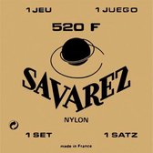 Savarez K-Git. snaren 520F rood High Tension - Klassieke gitaarsnaren