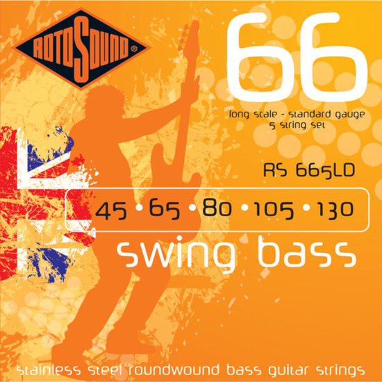 Rotosound Swing Bass 66 RS665LD standard | Cordes basse électrique