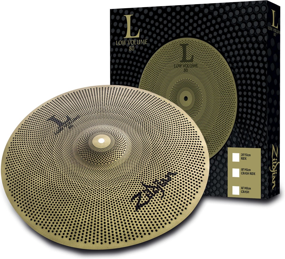 Zildjian LV8020R L80 Low Volume Ride 20" - Crash bekken