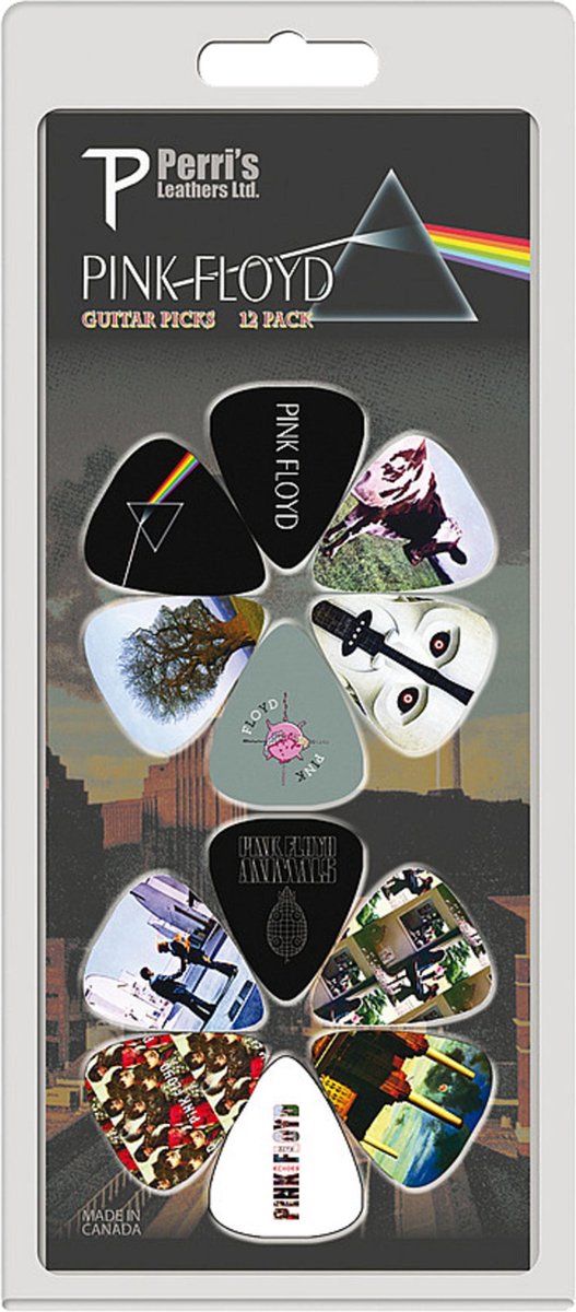 Perri's - Pink Floyd - plectrum - Medium 0.71 mm - 12-pack