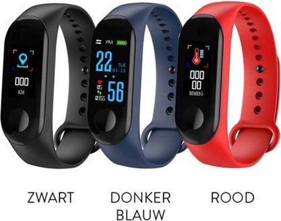 smartwatch -slaap, -bloeddruk meter en | bol.com