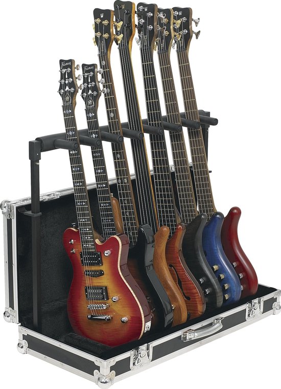 Overvloedig Bedrog nicht 7-er Multiple gitaar Stand Flightcase RS 20855 B/1 | bol.com