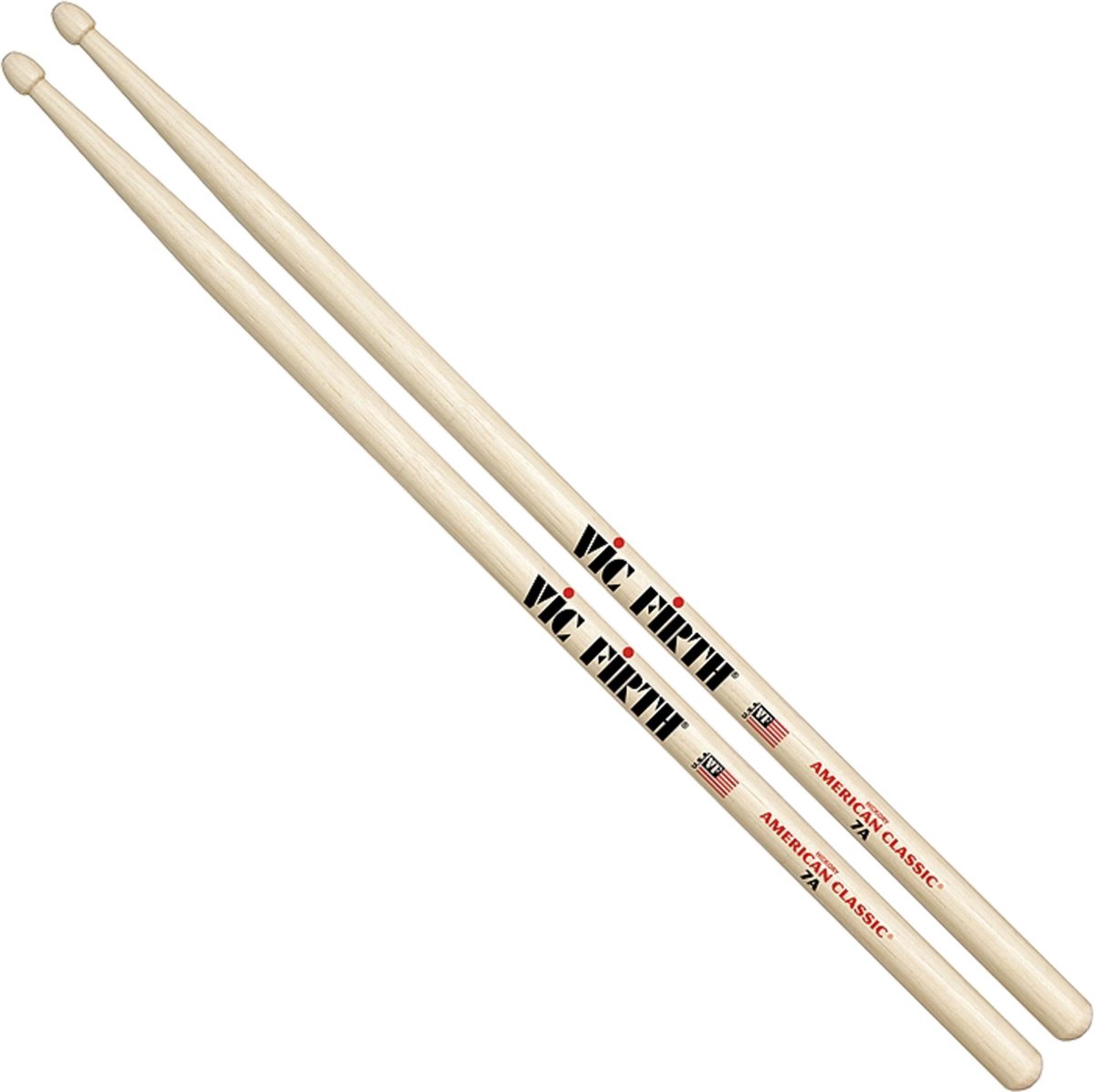 Vic Firth 7A - Paar drumstokken, hickory