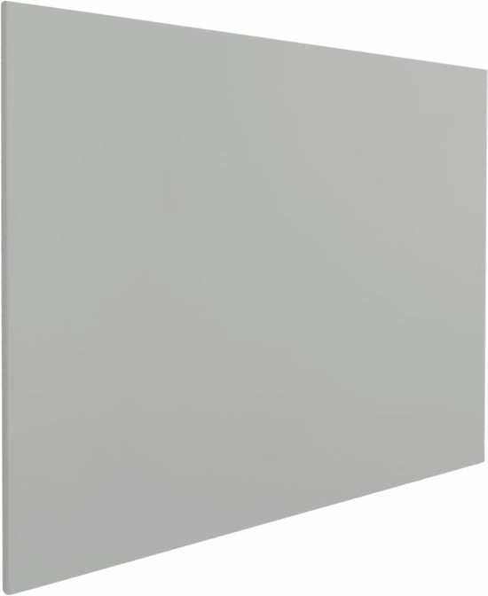 IVOL Whiteboard zonder rand 100x150 cm Grijs - Magnetisch - Frameless |  bol.com