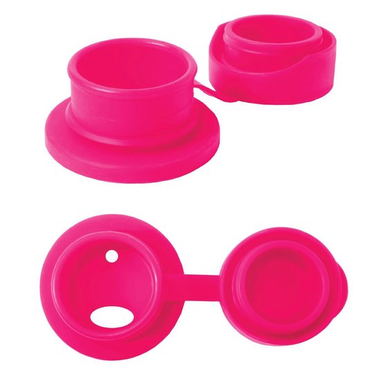 Pura thermos sportfles Plasticvrij 475 ml Roze