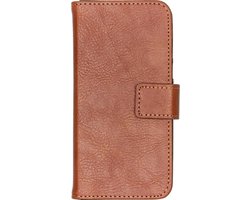 imoshion Hoesje - Geschikt voor Apple iPhone SE (2022) / SE (2020) / 8 / 7 / 6s / 6 - Luxe Bookcase - Bruin