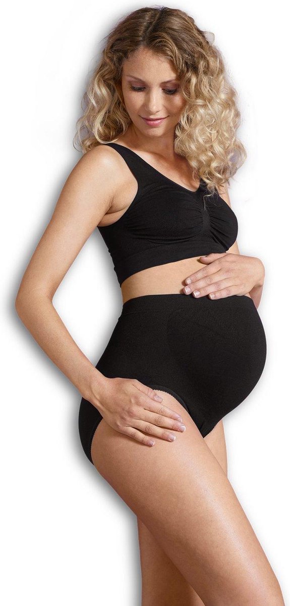 Carriwell - Zwangerschapsslip - Ondersteunt - Zwart - XL - Carriwell