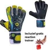 Elite - Coraza - Keepershandschoenen - inclusief Reaction trainer & Elite Andalucia sleutelhanger - maat 9 - voetbal keepershandschoenen - keepershandschoen - Goalkeeper handschoen