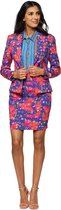 OppoSuits The Fresh Princess - Dames Pak met Rok - Retro 90s Kostuum - Gekleurd - Maat EU 36