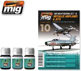Mig - Metallic Airplanes & Jets (Mig7423) - modelbouwsets, hobbybouwspeelgoed voor kinderen, modelverf en accessoires