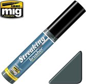 Mig - Streakingbrusher Warm Dirty Grey (Mig1257) - modelbouwsets, hobbybouwspeelgoed voor kinderen, modelverf en accessoires