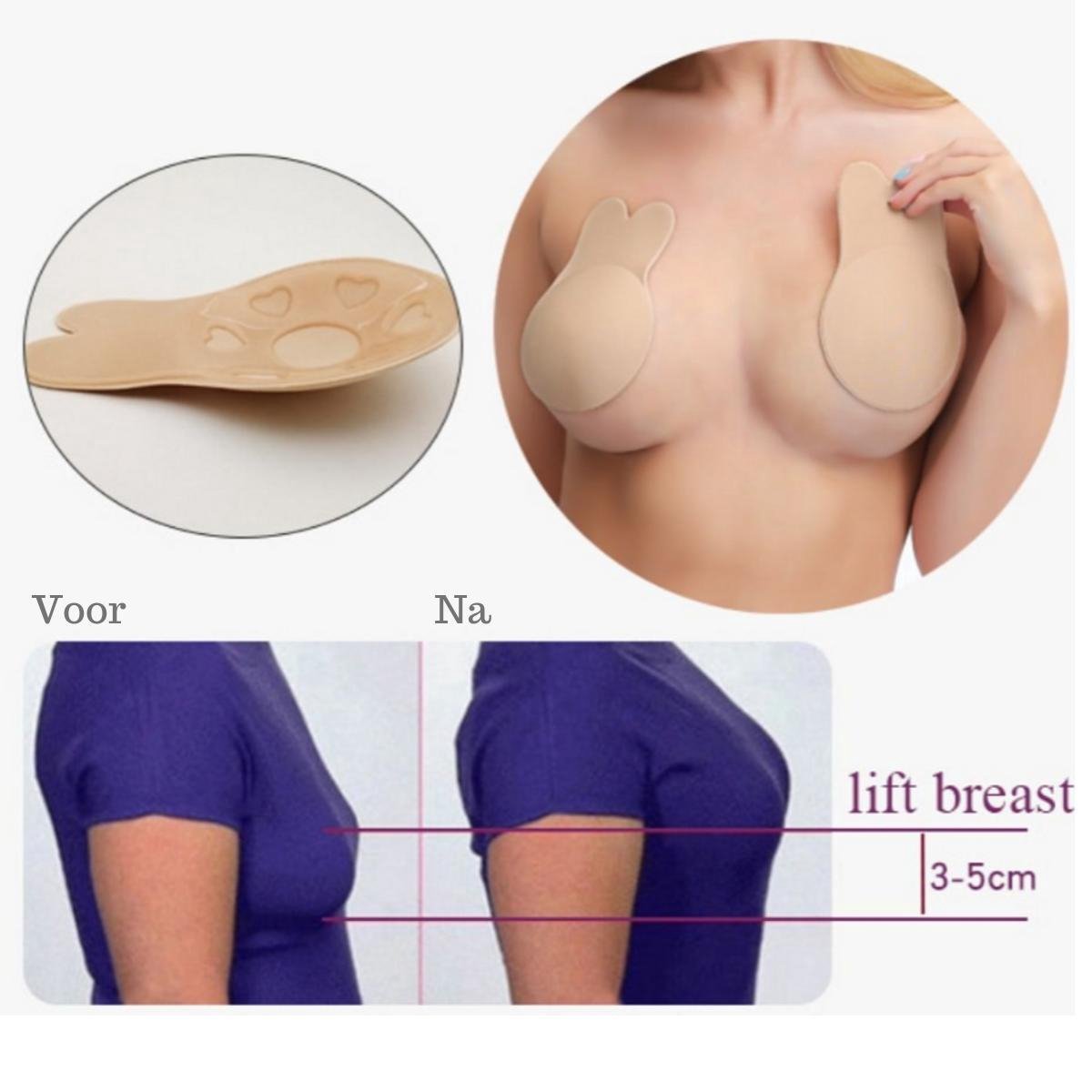 Siliconen borst Stickers Vrouwen Onzichtbare Sexy BH Naadloze Push Up
