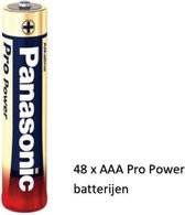 48x Panasonic Pro Power AAA