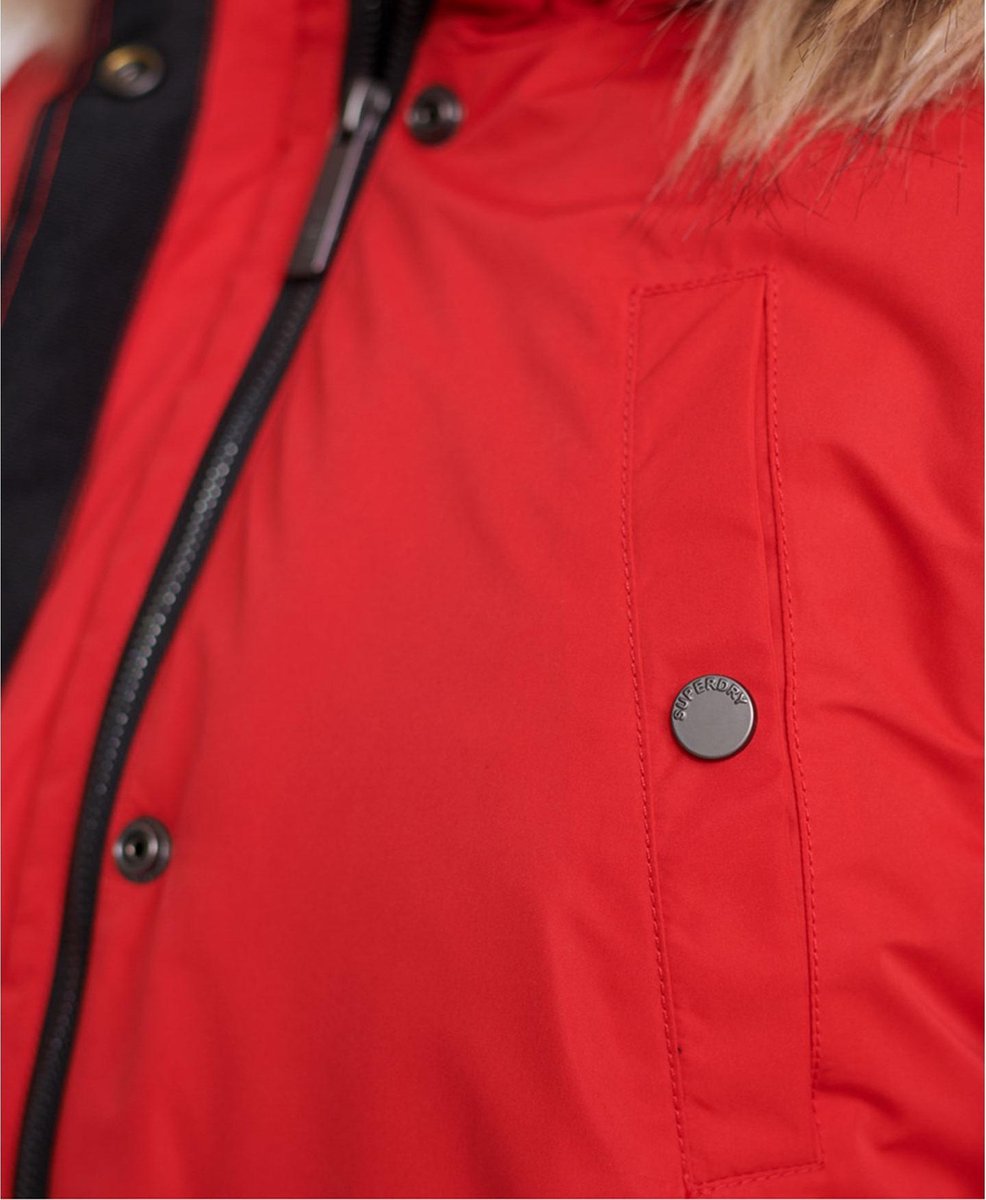 | Superdry Nadare Microfibre Parka Jas Maat S Superdry Nadare Microfibre Parka Winterjas Dames