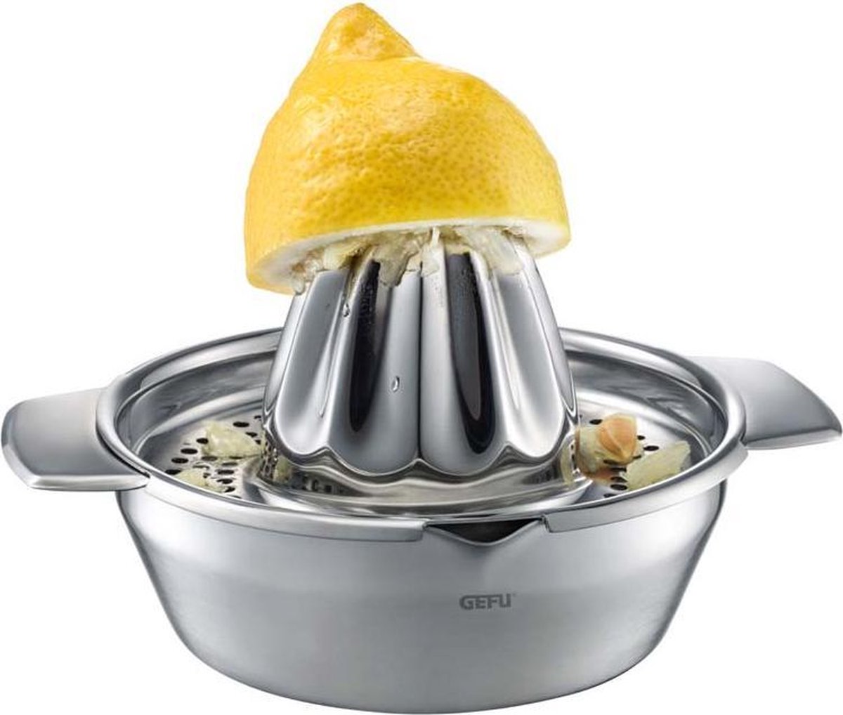 Gefu - Citruspers Lemon, RVS - Gefu
