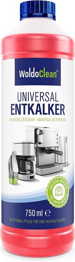 WoldoClean ontkalker universeel 750 ML - reiniging en ontkalking -  espressomachine... | bol.com
