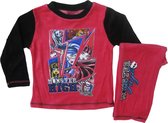 Monster High Pyjama Fleece Meisjes Rood/zwart Maat 116