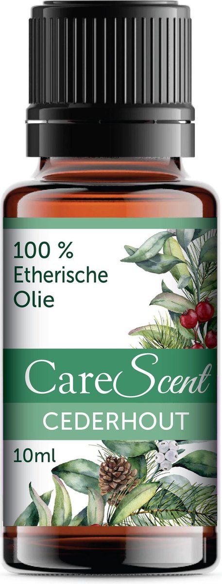 Goedkoopste CareScent Cederhout Etherische Olie - Aromatherapie - Essentiële Olie - Geur voor Diffusers - 10 ml