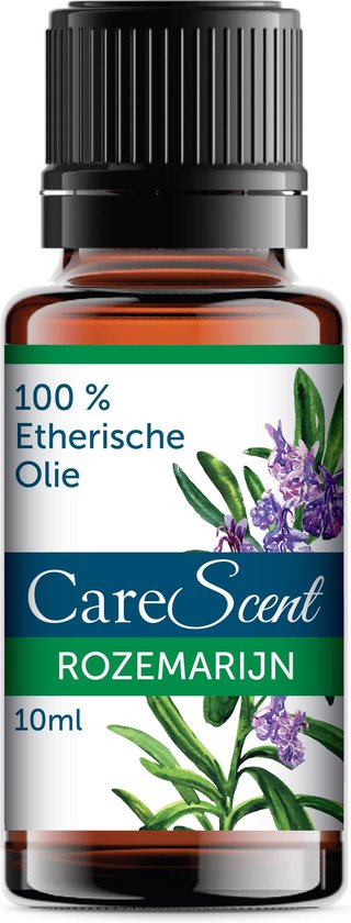 CareScent Rozemarijn Olie | Etherische Olie | Essentiële Olie voor Aromatherapie | Geurolie | Aroma Olie | Aroma Diffuser Olie | Rozemarijnolie - 10ml