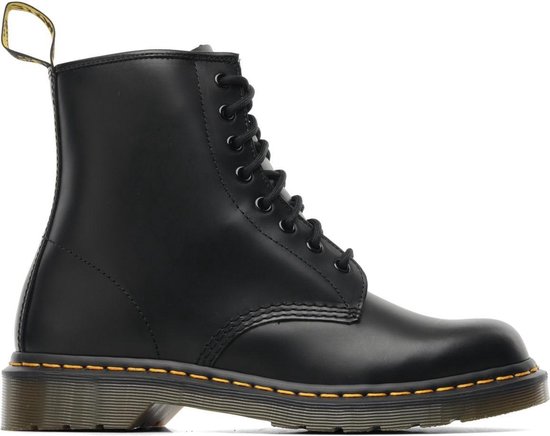 Dr. Martens 1460 Smooth Dames Veterboots - Zwart - Maat 36 | bol.com