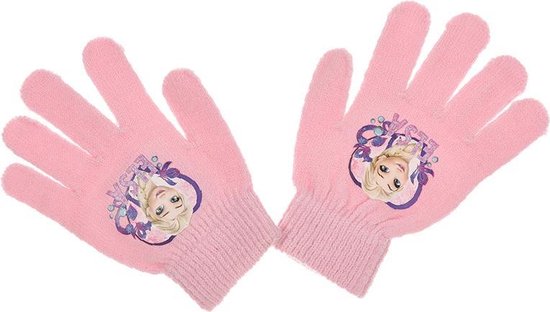 Elektrisch Gloed Kerel Handschoenen Disney Frozen roze | bol.com