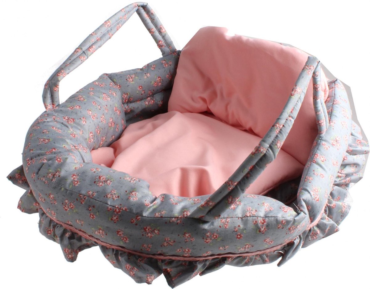 Mini Mommy Carrycot Deluxe Grijs 50 Cm - Mini Mommy