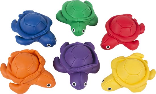 Pouf tortue - lot de 6 tortues - poufs | bol.com
