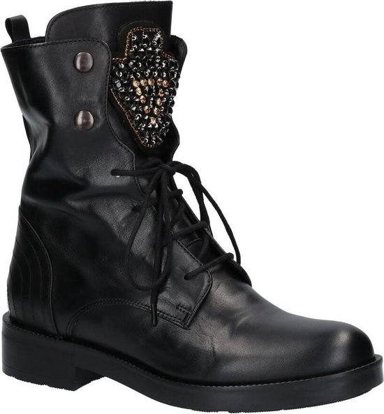 River Woods Zwarte Boots Dames 38 | bol.com