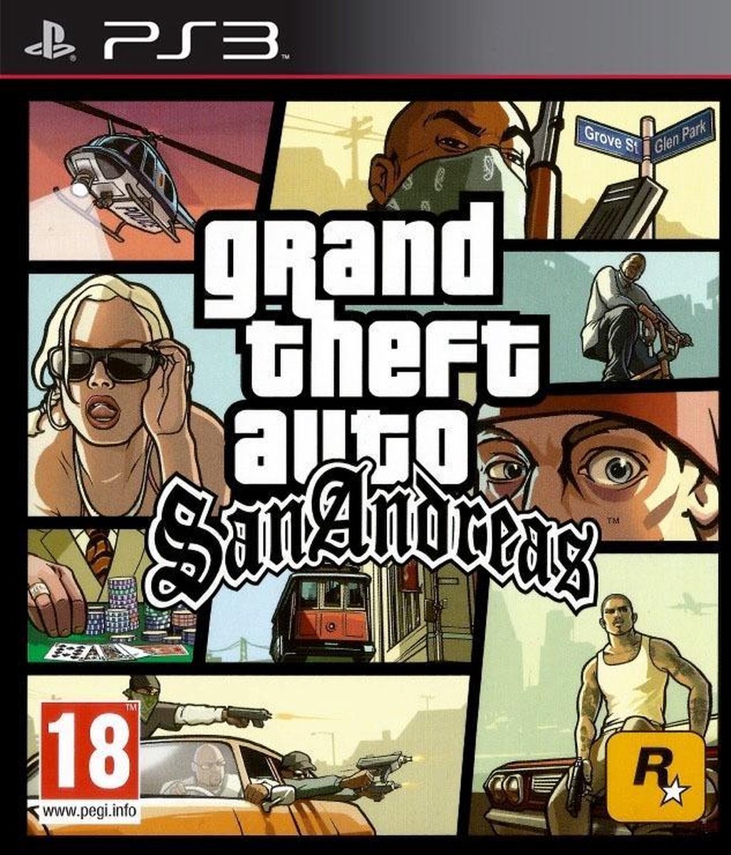 Grand Theft Auto San Andreas Ps3 Games Bol Com