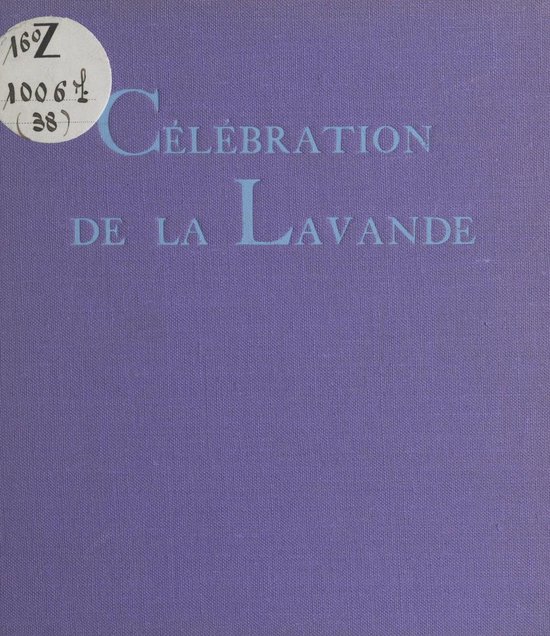 Célébration de la lavande - cover