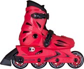 Roces Orlando III  Inlineskates - Maat 30-35 - Unisex - rood/zwart