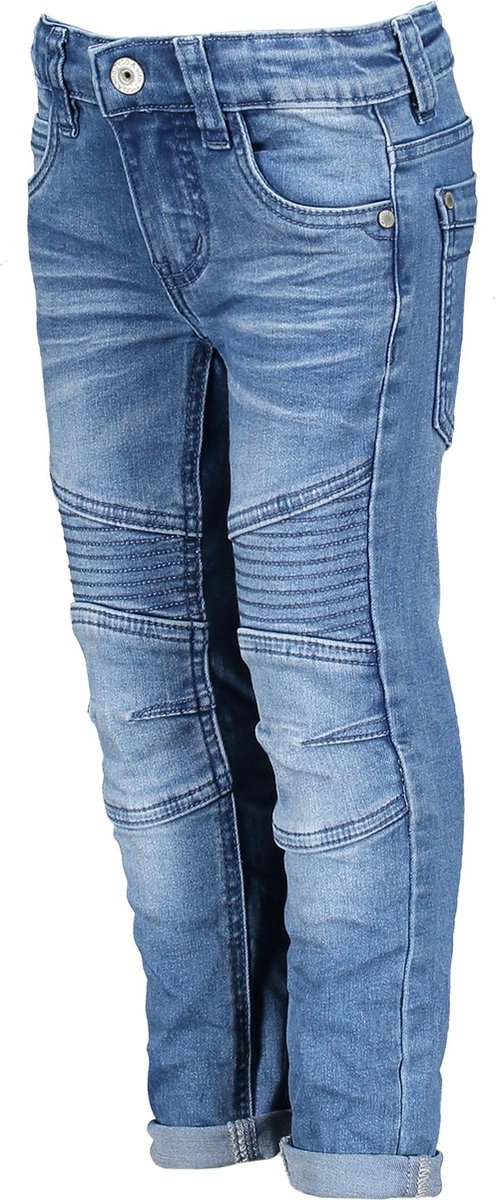 TYGO & vito Jongens Stretch skinny jeans met dubbele kniestukken - m.used -  Maat 134 | bol.com