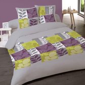 Luxe Flanel Dekbedovertrek 1 persoons Toscane