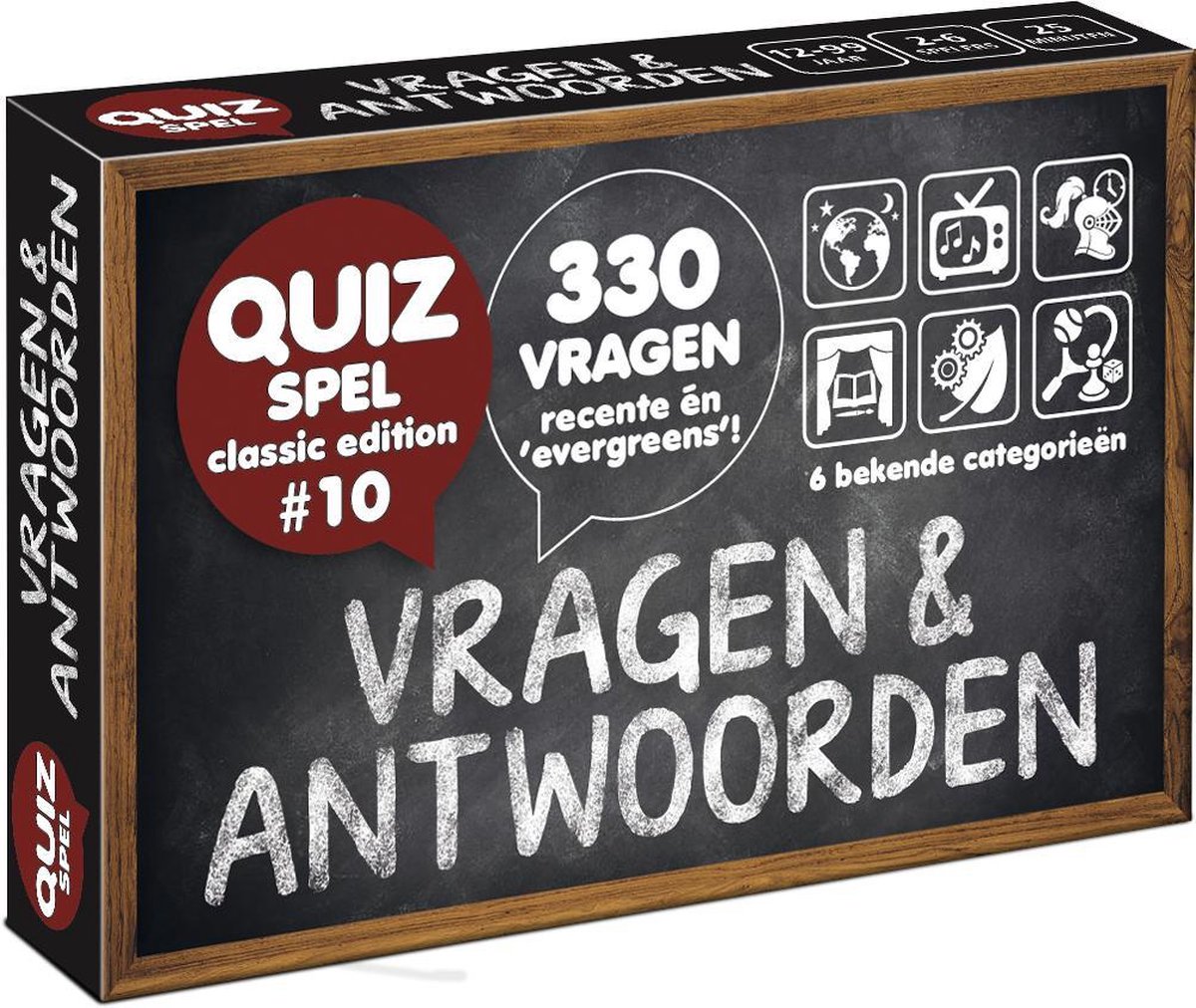 Vragen & Antwoorden 10 Trivia Quiz en Aanvulset Games