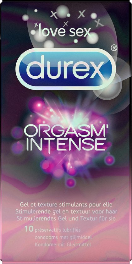 Durex Condooms Orgasm'Intense - 10 stuks