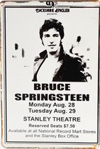 Concert Bord: Bruce Springsteen Stanley Theatre